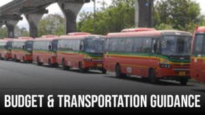 Budget and Transportation Guidance